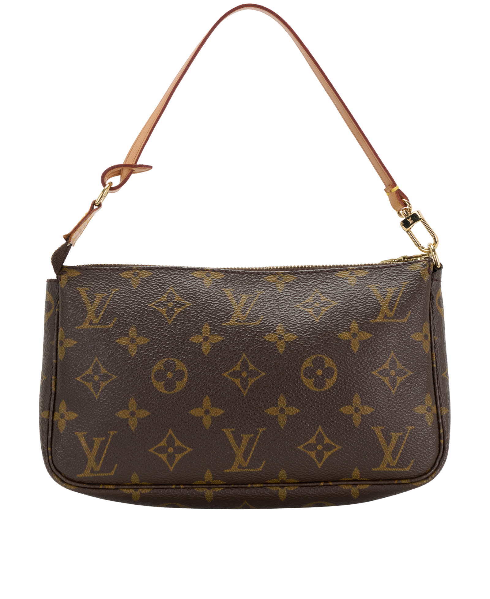 Pochette Accessoires, &pound;695, Handbags, Grey/White, Canvas, Back view